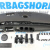 Airbag set - Dashboard HUD bruine stiksels Mercedes A klasse W177 (2018-heden) - Afbeelding 2
