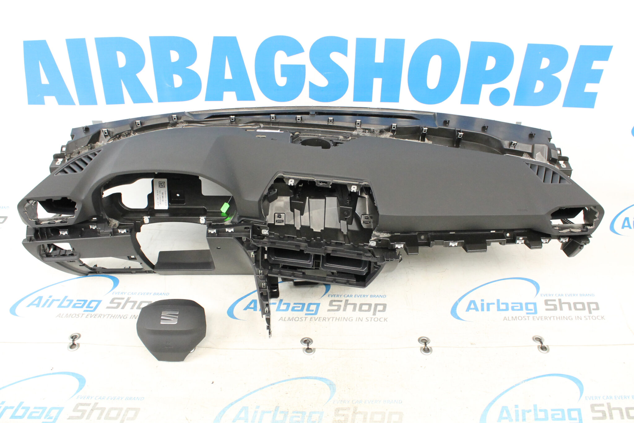 Airbag kit Cruscotto nero Seat Leon Mk4 (2020....) Airbag Shop