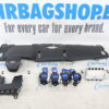 Airbag kit - Cruscotto con cuciture blu con cinture blu Ford Ranger (2011-….) - immagine 2