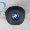 Airbag kit - Cruscotto in pelle HUD con altoparlante e cuciture blu BMW iX1 (2022-….) - immagine 6