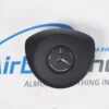 Airbag set - Dashboard black with white stitches Mercedes X Class W470 (2017-2020) - Image 6