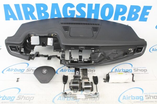 Airbag kit - Tableau de bord noir Alfa Romeo Giulietta facelift (2010-2020)