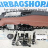 Airbag set - Dashboard brown leather HUD with white stitches Volkswagen ID4 ID.4 (2020-present) - Image 3