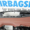Airbag set - Dashboard brown leather HUD with white stitches Volkswagen ID5 ID.5 (2022 - ...) - Image 4
