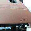 Airbag set - Dashboard brown leather HUD with white stitches Volkswagen ID5 ID.5 (2022 - ...) - Image 6