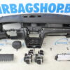 Airbag kit - Tableau de bord noir avec haut-parleur et coutures noires Volkswagen Passat B8 facelift (2019-2024) – Image 2