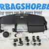 Airbag set - Dashboard black speaker black stitches Jaguar E-Pace (2017-present) - Image 3
