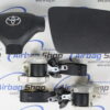 Airbag set - Panel set black Toyota Aygo (2005 - 2014) - Image 2