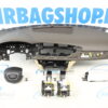 Airbag Satz - Armaturenbrett braun beige 4-Speichen große Sicherheitsgurte Lautsprecher Audi A6 4G (2011-2018) – Bild 2
