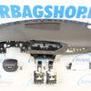 Airbag Satz - Armaturenbrett braun beige 4-Speichen große Sicherheitsgurte Lautsprecher Audi A6 4G (2011-2018) – Bild 3