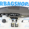 Airbag set – Dashboard bruin beige speaker grote gordels Audi A6 4G (2011-2018) - Afbeelding 3