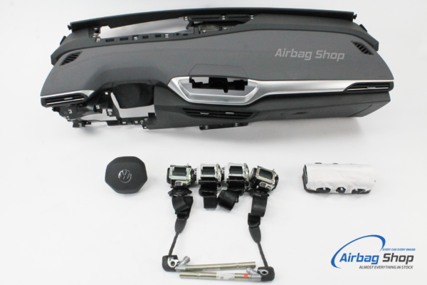 Airbag kit – Tableau de bord gris HUD avec haut-parleur Volkswagen ID5 ID.5 (2022-…)