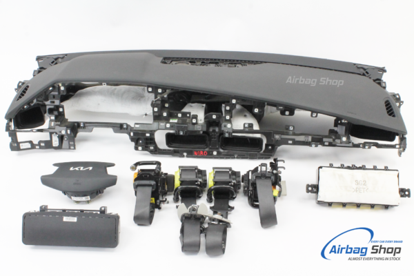 AIRBAG SET - Dashboard zwart met speaker KIA NIRO (2021 - ...)