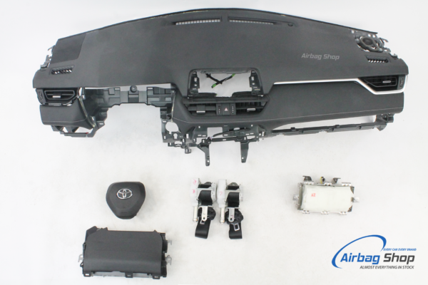 Airbag set - Dashboard with white stitches Toyota Rav4 (2019-...)