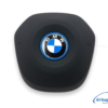 Airbag kit - Cruscotto nero HUD con speaker e cucitura bianca BMW X1 U11 (2022-...) - immagine 7