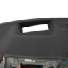 Airbag kit - Cruscotto nero in pelle HUD con speaker e cucitura grigia BMW X5 G05 (2018-...) - immagine 4
