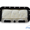 Airbag kit - Cruscotto nero in pelle HUD con speaker e cucitura grigia BMW X5 G05 (2018-...) - immagine 7